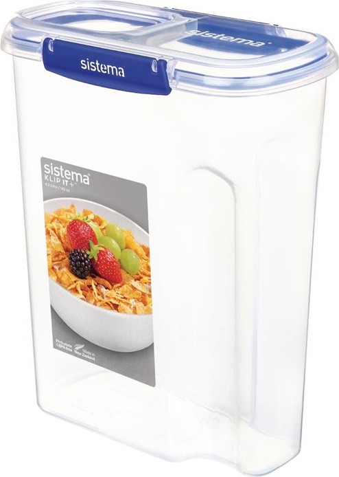  Sistema Klip It Plus 4.2L Cereal Container 