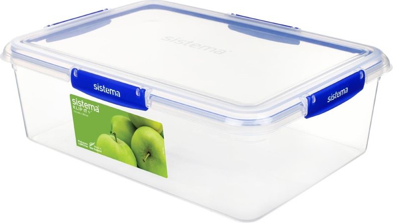  Sistema Rectangle Klip It Plus Food Storage Container 7.5Ltr 