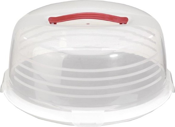  Curver Round Cake Box White 350mm 
