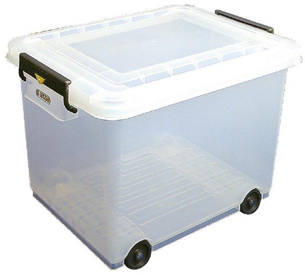  Araven Mobile Food Storage Bin with Lid 