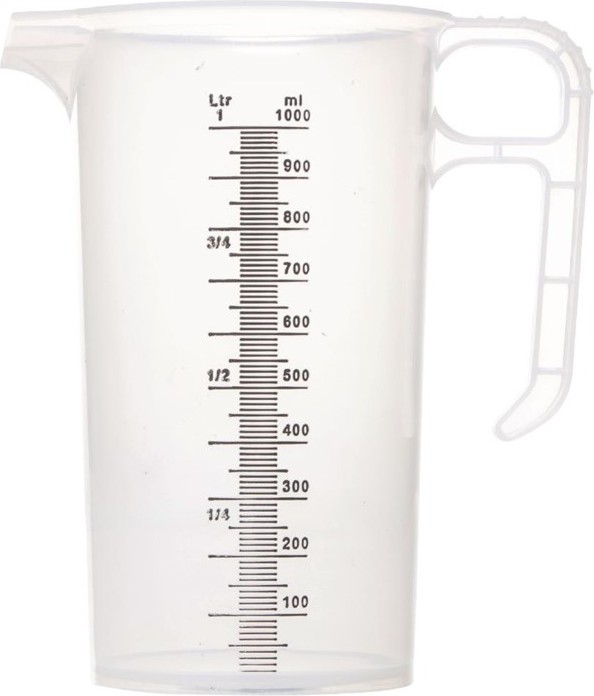  Gastronoble Pro-Measures Polypropylene Measuring Jug 1Ltr 