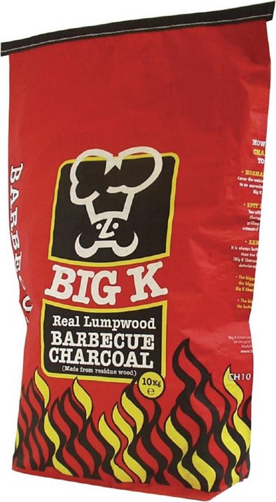  Big K Lumpwood Charcoal 10kg 