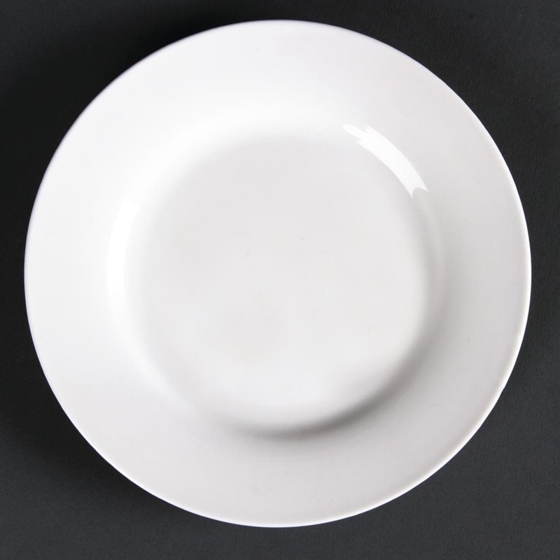  Lumina Wide Rim Round Plates 150mm (Pack of 6) 
