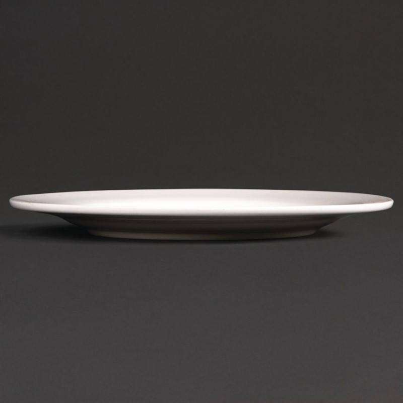  Lumina Wide Rim Round Plates 200mm (Pack of 6) 