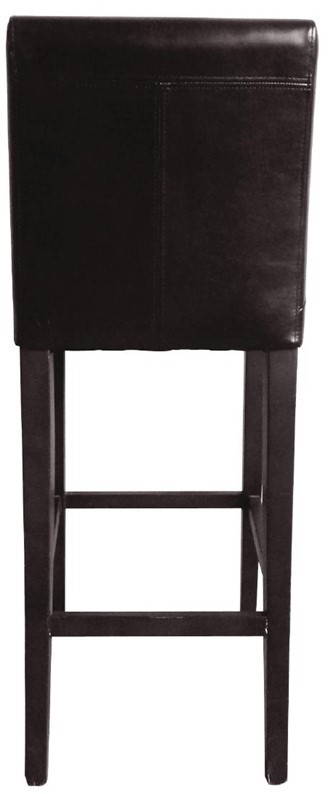 Bolero Faux Leather High Bar Stool Brown (Single) 