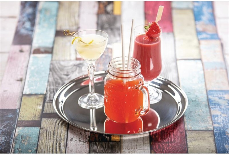  Olympia Crystal Hurricane Glasses 340ml (Pack of 6) 