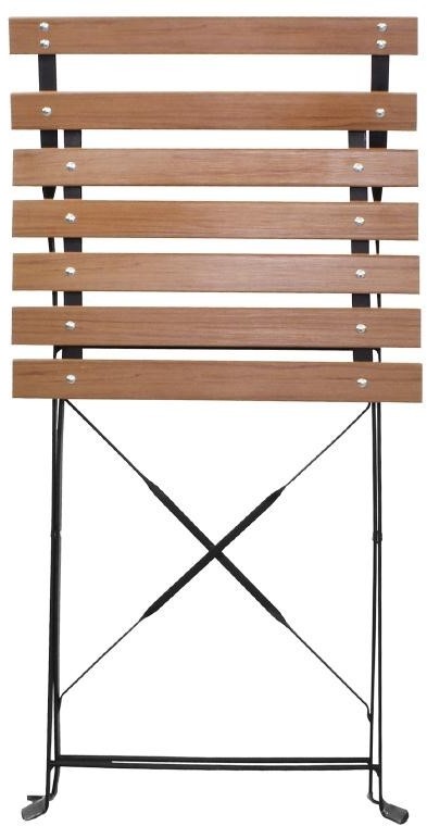  Bolero GJ766 - Faux Wood Bistro Chair (Pack 2) 