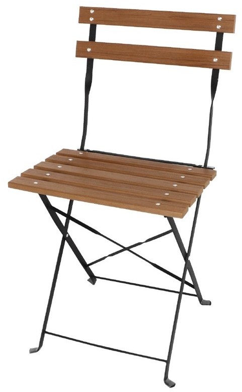  Bolero GJ766 - Faux Wood Bistro Chair (Pack 2) 