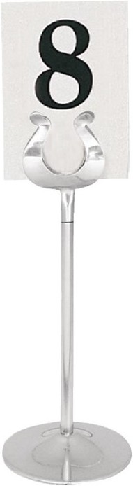  Olympia Stainless Steel Table Number Stand 100mm 