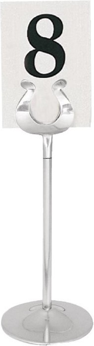  Olympia Stainless Steel Table Number Stand 205mm 