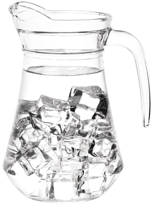 Olympia Glass Jugs 1Ltr (Pack of 6) 
