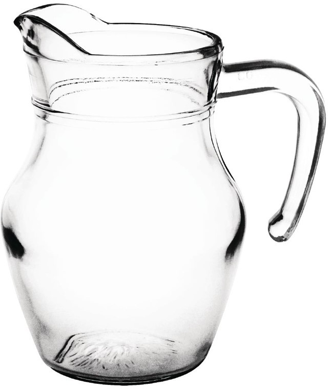  Olympia Glass Jug 0.5Ltr (Pack of 6) 