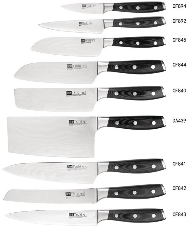  Tsuki Series 7 Paring Knife 9cm 