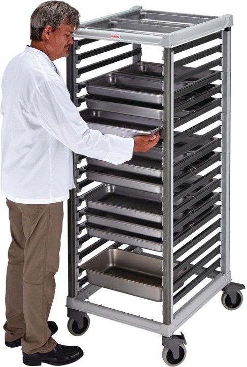  Cambro 2/1 Gastronorm Trolley 36 Pan Capacity Tall 