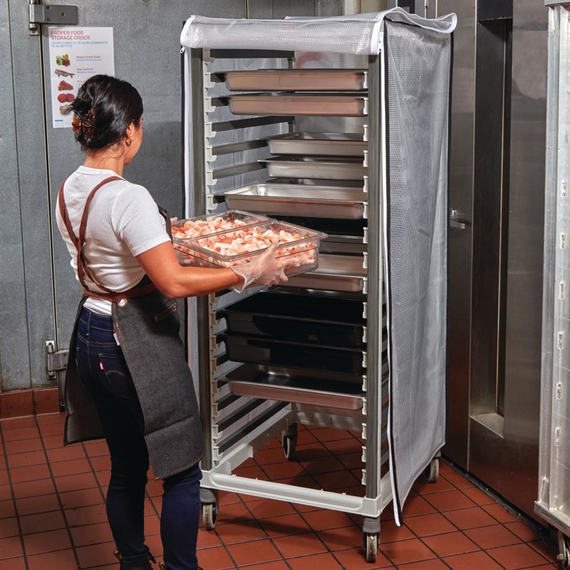  Cambro 2/1 Gastronorm Trolley 36 Pan Capacity Tall 