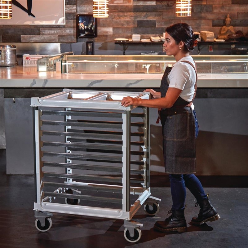  Cambro 2/1 Gastronorm Trolley 18 Pan Capacity Short 