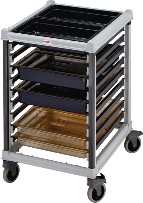  Cambro 2/1 Gastronorm Trolley 18 Pan Capacity Short 