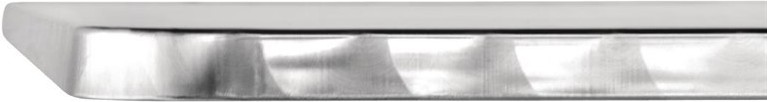  Bolero Square Stainless Steel Flip Top Table 600mm (Single) 