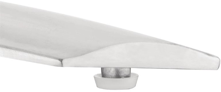  Bolero Square Stainless Steel Flip Top Table 600mm (Single) 