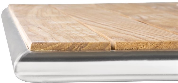  Bolero Ash Top Table Square 600mm (Single) 