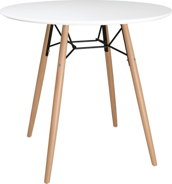  Bolero Arlo Table Round White 798mm 