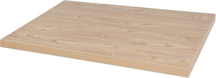  Bolero Pre-drilled Rectangular Table Top Antique Natural 1100(W) x 700(D)mm 