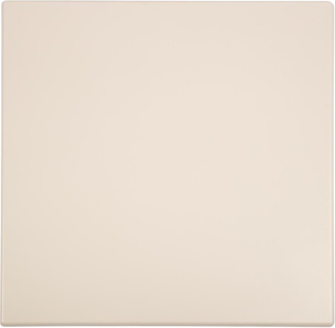  Bolero Pre-drilled Square Table Top White 700mm 