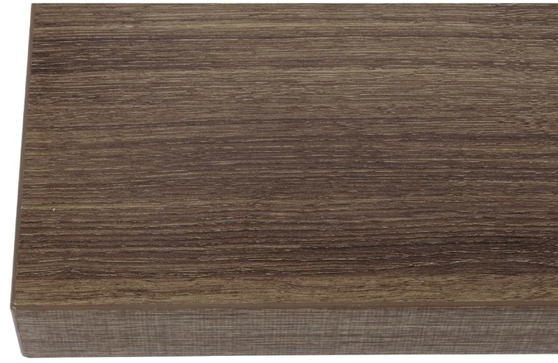  Bolero Pre-drilled Square Table Top Rustic Oak 600mm 
