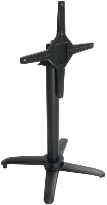  Bolero Aluminium Flip Top Table Base Black 