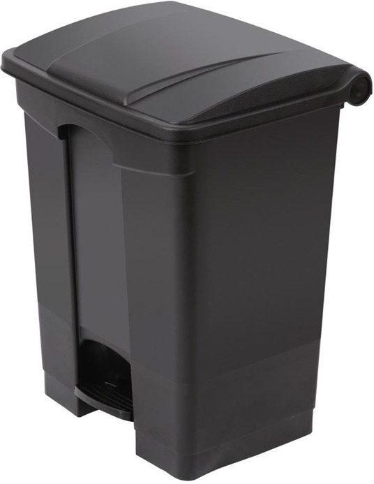  Jantex Kitchen Pedal Bin Black 65Ltr 