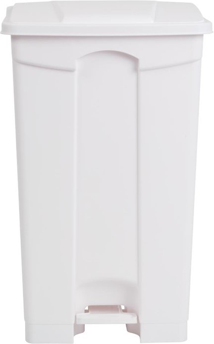  Jantex Kitchen Pedal Bin White 87Ltr 