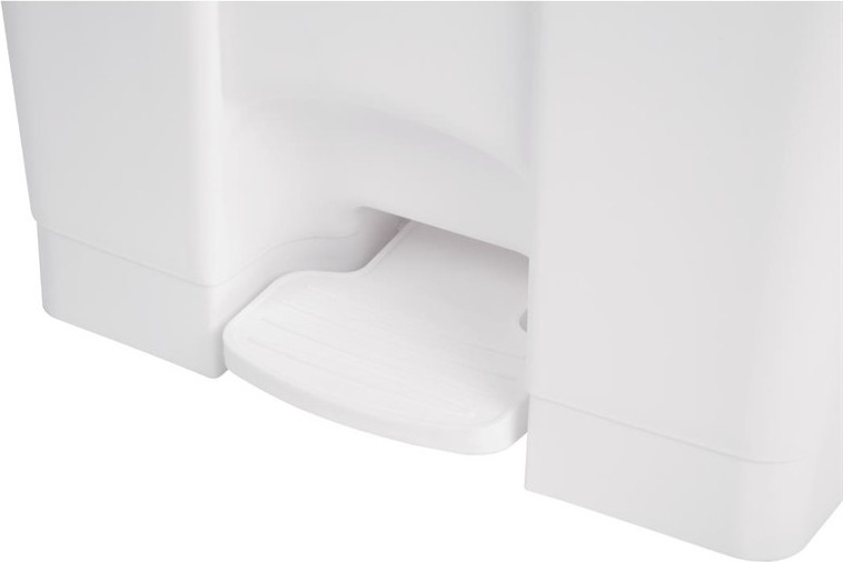  Jantex Kitchen Pedal Bin White 87Ltr 
