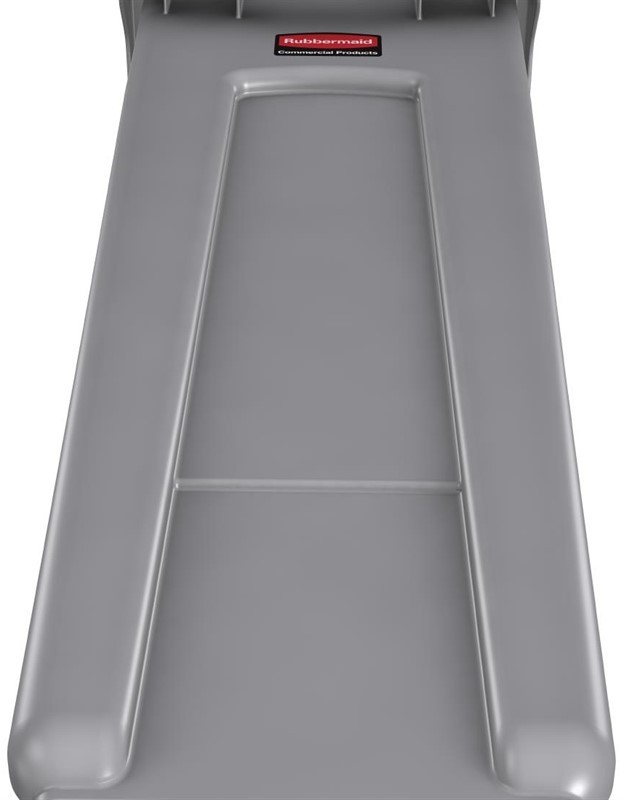  Rubbermaid Slim Jim Container With Venting Channels Grey 60Ltr 