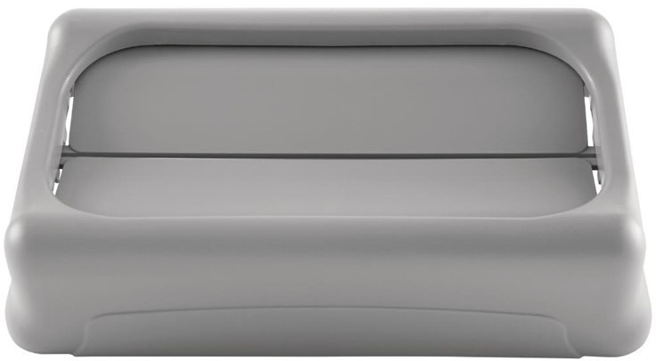  Rubbermaid General Purpose Swing Lid Grey 