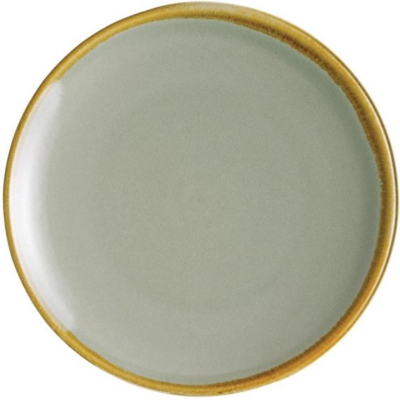  Olympia Kiln Moss Round Coupe Plates 178mm (Pack of 6) 