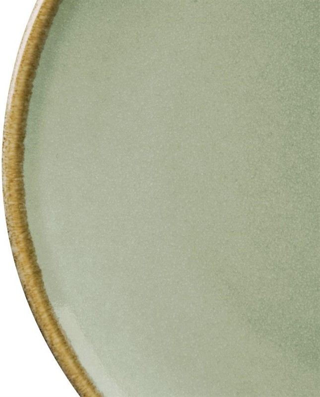  Olympia Kiln Moss Round Coupe Plates 178mm (Pack of 6) 