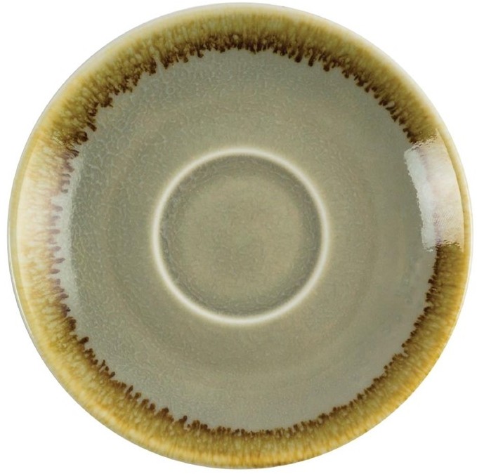  Olympia Kiln Espresso Saucer Moss (Pack of 6) 