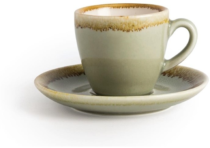  Olympia Kiln Espresso Saucer Moss (Pack of 6) 