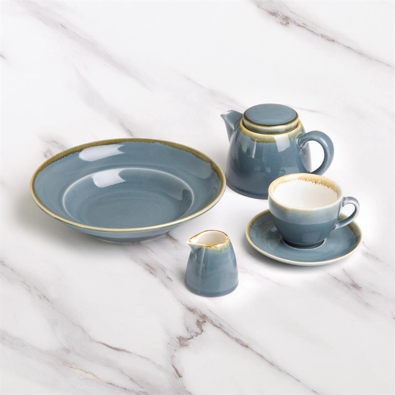  Olympia Kiln Pasta Bowls Ocean 250mm (Pack of 4) 