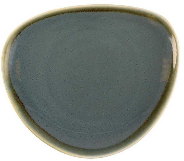  Olympia Kiln Triangular Side Plate Ocean 165mm (Pack of 6) 