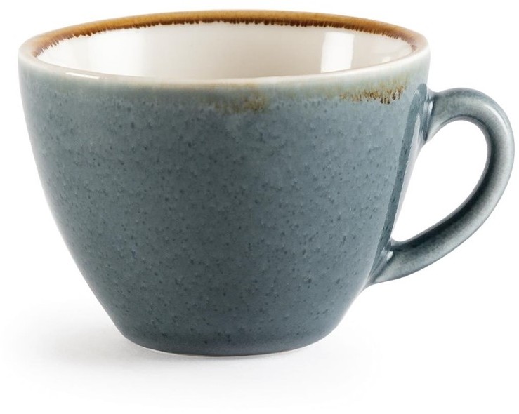  Olympia Kiln Cappuccino Cup Ocean 230ml (Pack of 6) 