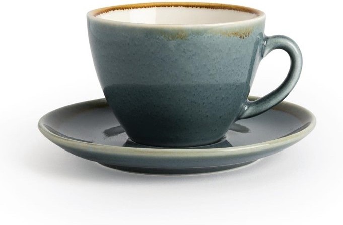  Olympia Kiln Cappuccino Cup Ocean 230ml (Pack of 6) 