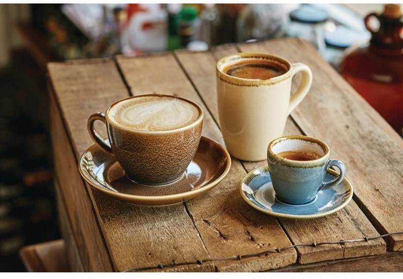  Olympia Kiln Cappuccino Saucer Ocean 160mm (Pack of 6) 