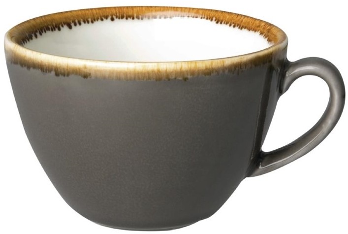  Olympia Kiln Cappuccino Cup Smoke 340ml (Pack of 6) 