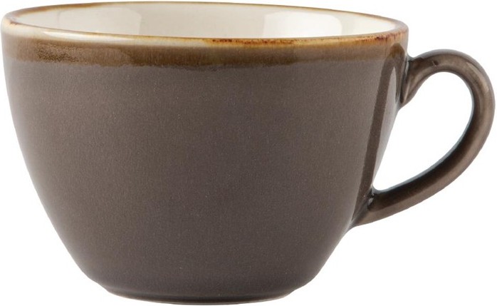  Olympia Kiln Cappuccino Cup Smoke 340ml (Pack of 6) 