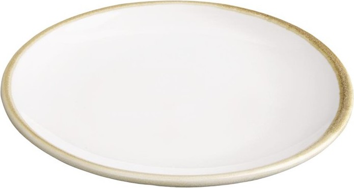  Olympia Kiln Round Coupe Plate Chalk 178mm (Pack of 6) 