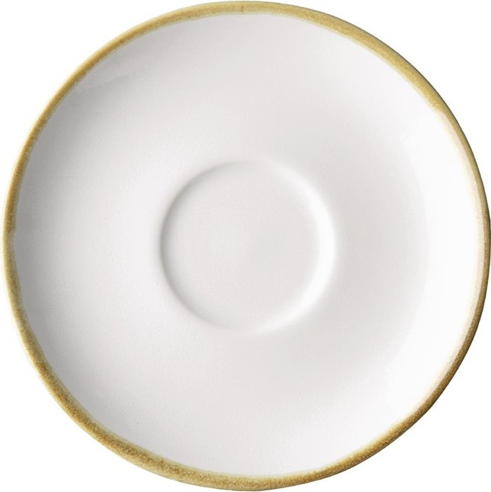  Olympia Kiln 230ml Cup Saucer Chalk 140mm (Pack of 6) 
