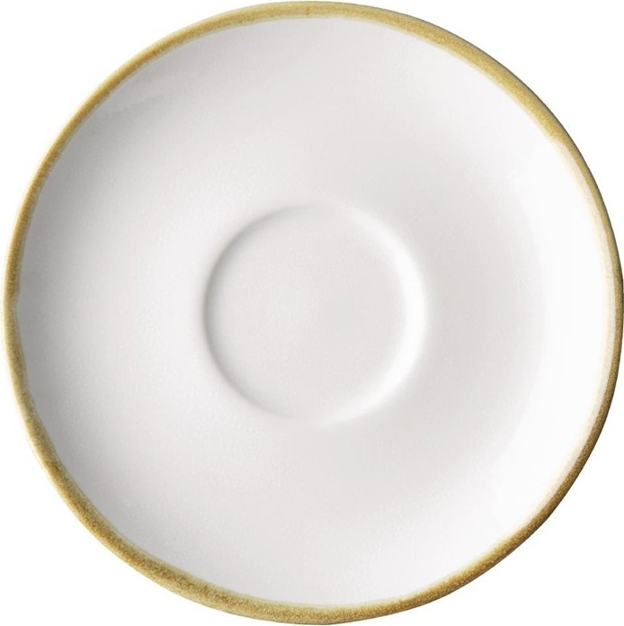  Olympia Kiln 230ml Cup Saucer Chalk 140mm (Pack of 6) 