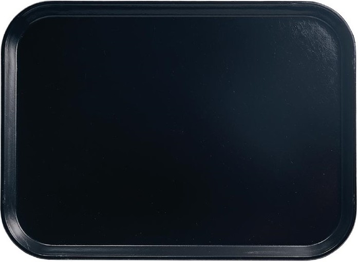  Cambro Camtray Fibreglass Canteen Tray Black 457mm 