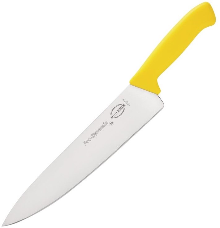  Dick Pro Dynamic HACCP Chefs Knife Yellow 25.5cm 